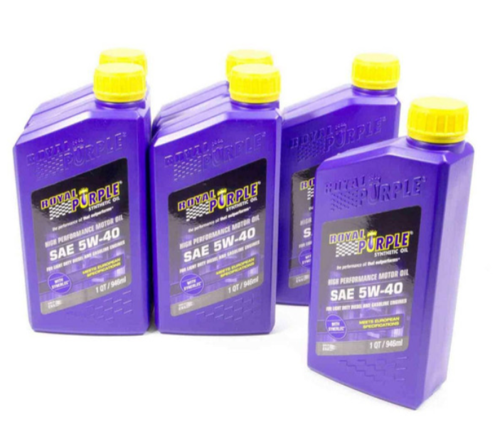 Royal Purple 5w40 Mutli-Grade SAE Oil Case 6x1 Quart 6540