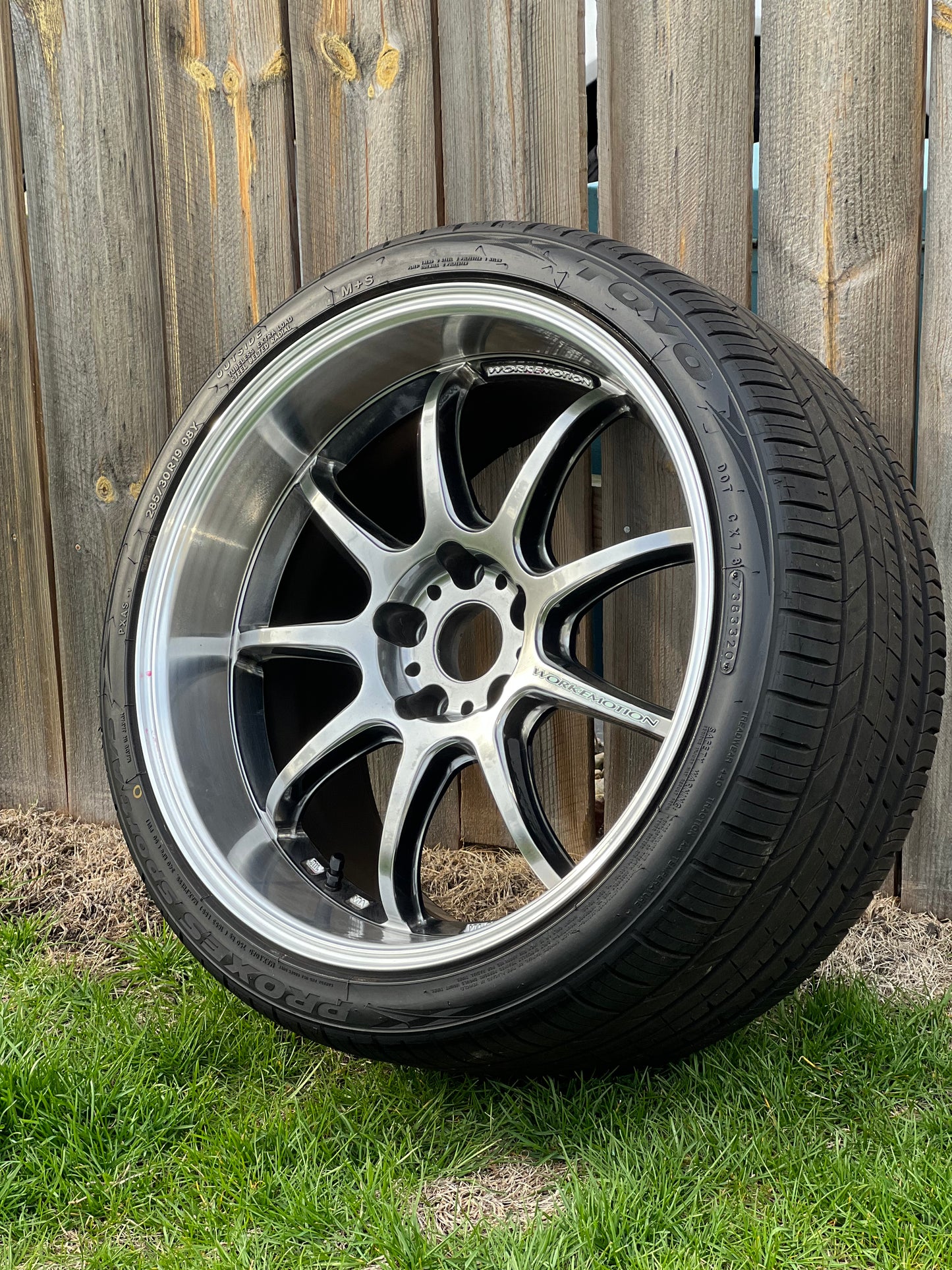 Work D9R & Toyo Proxes (full set of 4)