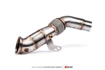AMS Performance Toyota GR MK5 A90 Supra Street Downpipe w/ GESI Catalytic Converter