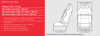 RECARO Speed Seats