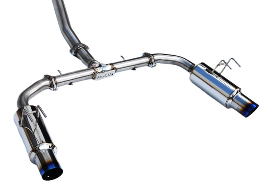 Invidia 22-Up Honda Civic Si Integra Base Dual N1 Titanium tip Cat-back Exhaust