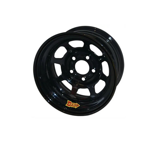 AERO RACE WHEELS 50-Series, 15 x 8 in, 3.000 in Backspace, 5 x 4.75 in Black