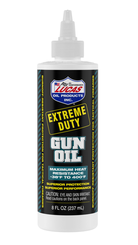 Lucas Extreme Duty Gun Oil 8 oz Squeeze Bottle