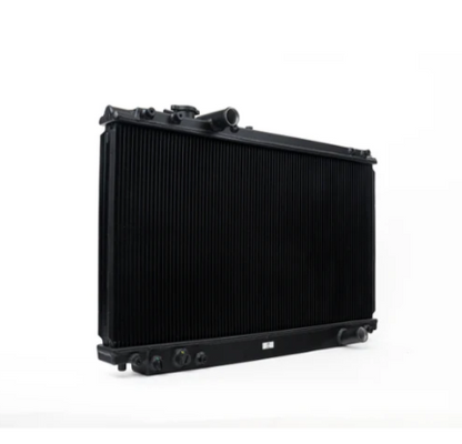CSF 93-02 Toyota MK4 Supra Radiator - Black Finish