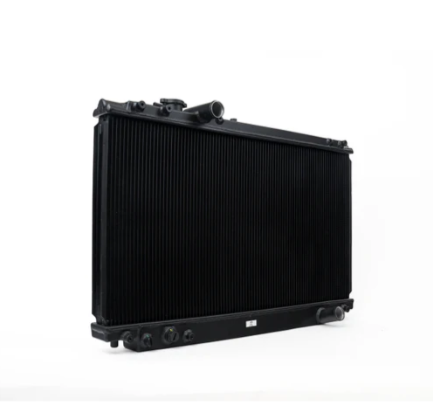 CSF 93-02 Toyota MK4 Supra Radiator - Black Finish