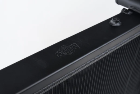 CSF 93-02 Toyota MK4 Supra Radiator - Black Finish
