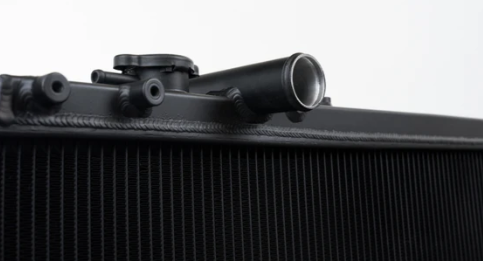 CSF 93-02 Toyota MK4 Supra Radiator - Black Finish