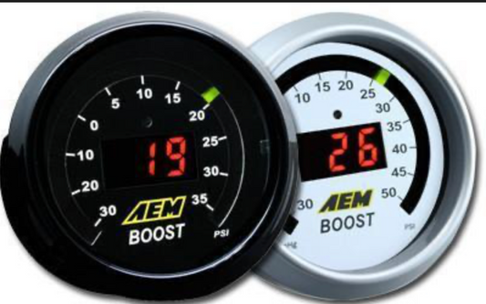 AEM Digital Boost Gauge - 30 to 35 PSI