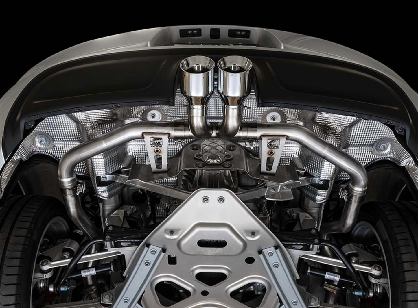 AWE Tuning Track Edition Exhaust Systems for 2017-2025 718 BOXSTER, 718 CAYMAN - 3010-32038