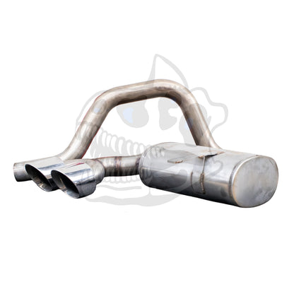 Corsa Xtreme / 2.5 in Axle-Back 4.0 in Twin Tips | 1997-2004 Corvette C5 (14961)