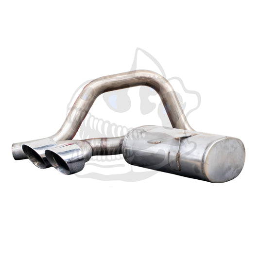 Corsa Xtreme / 2.5 in Axle-Back 4.0 in Twin Tips | 1997-2004 Corvette C5 (14961)