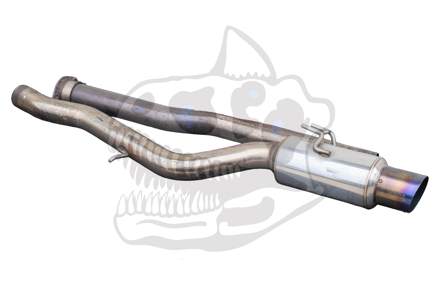 Invidia N1 Racing Cat-Back Titanium Tip Exhaust Single Exit | 2008-2015 Mitsubishi Evo X