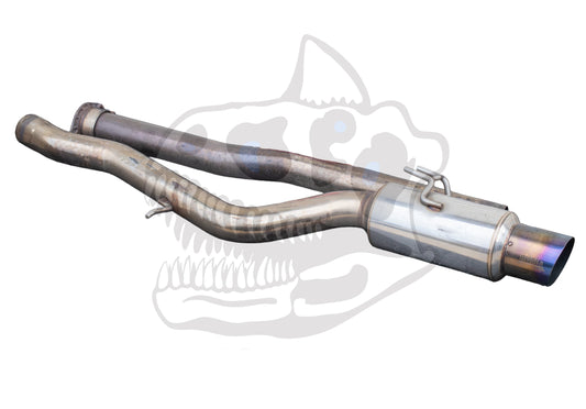 Invidia N1 Racing Cat-Back Titanium Tip Exhaust Single Exit | 2008-2015 Mitsubishi Evo X